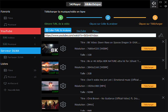 Télécharger vidéo en ligne